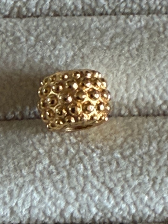 Brighton Jewelry - Brighton Gold Textured Dome Bead Charm